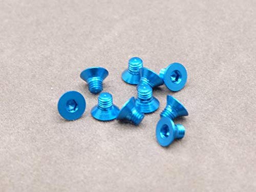 Vis tête fraisée 3x4mm pour éviter l'usure des têtes sur châssis RC