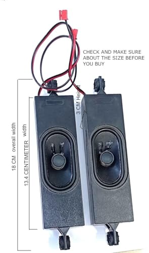 Image of acce & peri Compatible Internal Speaker 6 Ohms 10W LED LCD DIY (1 Pair L&R)