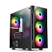 Gaming PC Tower - Intel Core i5, GT 710 2GB, 16GB RAM, Dual Storage (128GB SSD + 1TB HDD), Windows 11, 1-Year Warranty – Ultimate Home & Office Gaming PC Set (Flash Black)