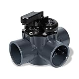 Bzsunway 2 Inch 3 Way Diverter Valve Suitable for Ground Pool and...