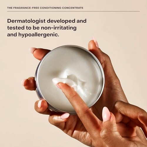 Everist The Fragrance-Free Conditioning Concentrate, Hydrating for Dry, Damaged, or Color-Treated Hair, Hair Mask, Sensitive Skin, Gentle On All Scalps, Plant-Based, Vegan, 3.4 fl oz, 50+ Uses, TIN