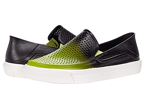 Crocs Boy's Citilane Roka (Toddler/Little Kid) Black/Lime Punch Graphic 12 Little Kid M