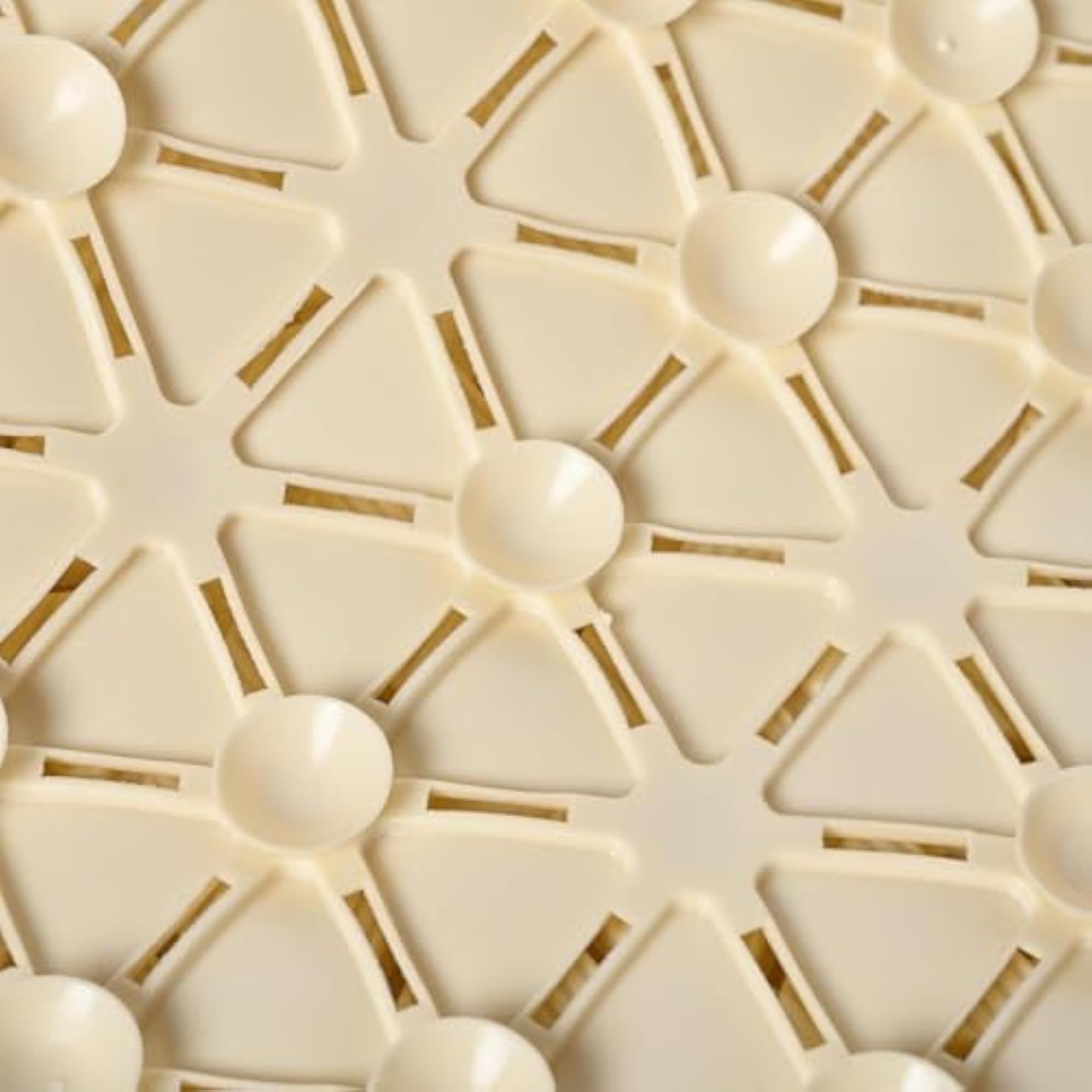 Shower Mat with Suction Cups and Drain Holes
