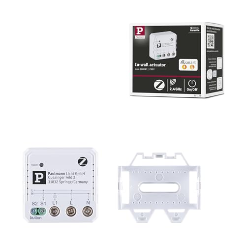 Paulmann Actionneur connecté encastrable pour créer une ambiance lumineuse sur mesure
