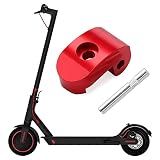 HORO.ES - Uña de Cierre Reforzado, Cierre/Pestaña de Plegado para Patinete eléctrico Compatible con Xiaomi M365, 1S, Essential, Pro y Pro2 (Rojo)