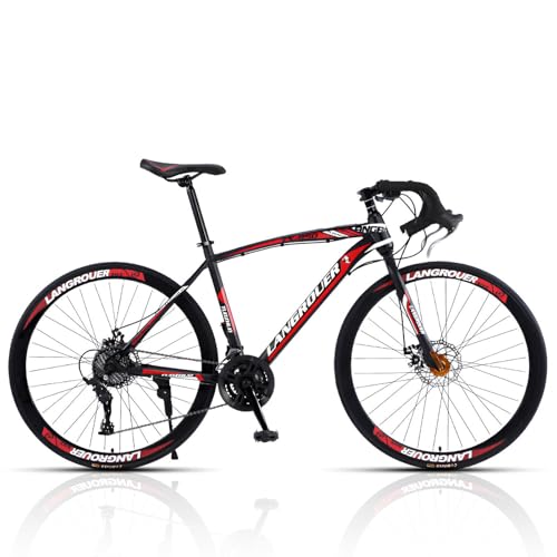 CUIOT ���]�� ���[�h�o�C�N 700c 700×23c 24�i�ϑ� �y�� ���Y�f�|�t���[�� �N���X�o�C�N �f�B�X�N�u���[�L �D�������� �h���b�v�n���h�� ���S�Ҍ��� ���勉 �ʋ� �ʊw ���K���� �O���x�����[�h�o�C�N,��,40