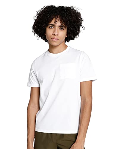 Image of Puma Men's Solid Regular Fit T-Shirt