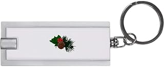 'Festive Holly Sprig' Keyring LED Torch (KT00028274)