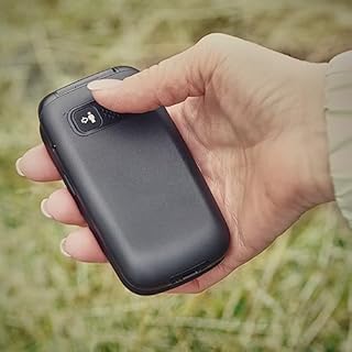 Panasonic KX-TU550EXB Téléphone Portable à Clapet 4G, Écran Large 2,8", Appareil Photo 1,2 MP, Autonomie 290h, Noir