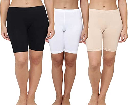 EVA & JOY Cotton High Rise Pack of Single pcs Shorts for Womens