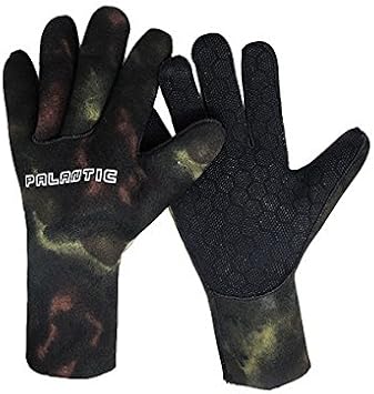 Palantic Spearfishing Camouflage 3mm Neoprene Gloves