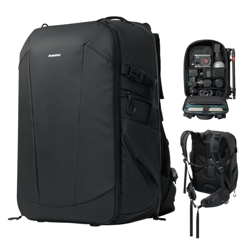 AMBITFUL Large Camera Backpack Bag for DSLR/SLR Mirrorless
