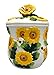 3-D Sunflower Hand Painted Cookie Jar, 83076 by ACK