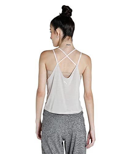 Image of Puma Women's Polyester Scoop Neck Regular Fit Tops