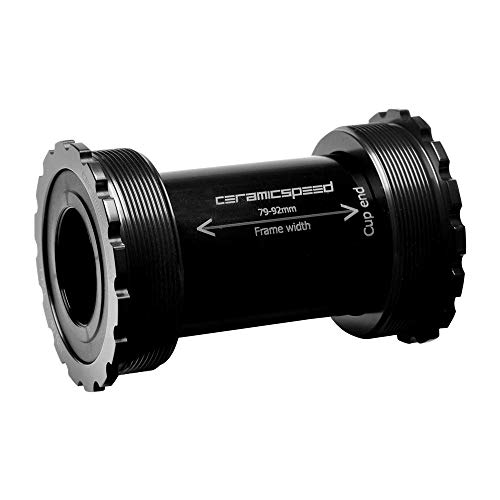Ceramspeed Innenlager T47, 79-92 x 24 mm, Schwarz Unisex Erwachsene, Mehrfarbig, Einheitsgröße