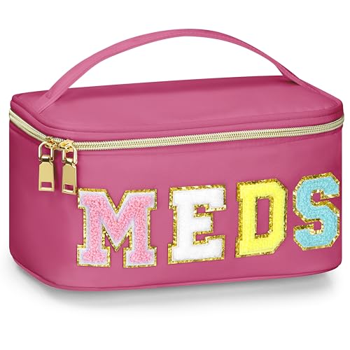 Trousse à pharmacie et cosmétiques zippée pour femme active avec poignée solide