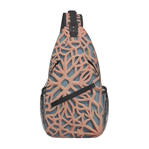 Bolso Sling Negro para Mujer y Hombre miniatura 1