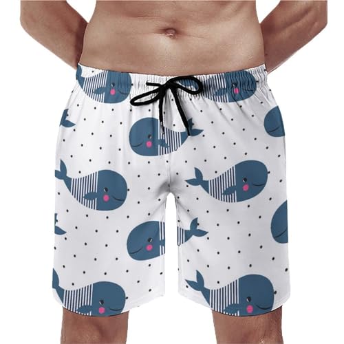 Swim trunk baleine bleue UMENG pour la plage et la piscine