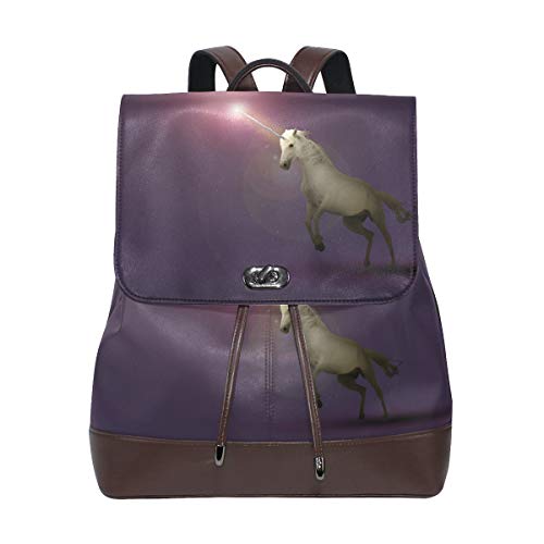 DEZIRO  Mochilas de Piel de Unicornio para Escuela  de Viaje