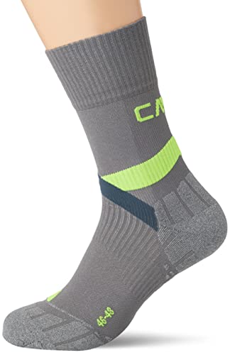 CMP - Calzino da trekking Dryarn Mid, Titanio, 43/45