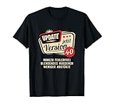 Mise à jour maintenant version 40. Sans erreur – Le cadeau de Tees Paradise présenté par Rahmenlos. Superbe cadeau pour un 40e anniversaire - Année 1980