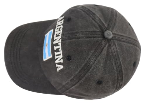 Image of USA Canada Italy Australia Argentina Brazil England France Colomabia Germany Mexico Spain Adjustable Flag Hats for Men Women