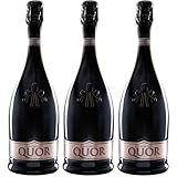 La Montina Franciacorta DOCG Quor Nature Schaumwein Weiss Brut Italien inkl. FeinWert E-Book (3 x 0.75 l)