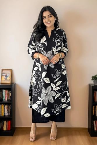 Image of Fashion Basket Wedani Cotton Printed Kurta Set for Women