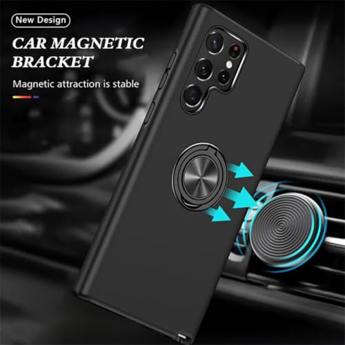 Coque Galaxy S21 bleu rigide avec anneau de support intégré - 2