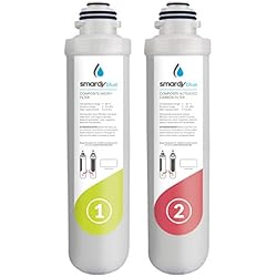 Cambiar Los Filtros De Osmosis smardy blue 2en1 Juego de Cartuchos de Filtro de Repuesto para Ósmosis Inversa noura - Cambio de Filtro cada 6 Meses