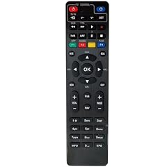 Telecomando adatto per DigiQuest Q10, Q20, Q30, TI9,funzionamento ergonomico per ricevitore Digi Quest, tasti programmabili e funzione 2 in 1 per TV TLC127