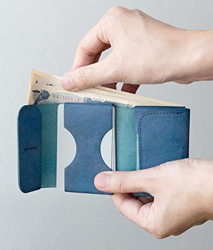 [FABRIK] ポケット財布 MINI 三つ折りサイフ ニュースタンダード (ターコイズ)