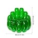 Jelly Inflatable Chair, The Jelly Collection, Clear Inflatable Chair, Indoor Outdoor Portable Blow Up Couch, Inflatable Chair for Home Outdoors, Lightweight, Waterproof, Easy to Carry (Green)