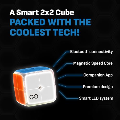 image for GoCube 2x2 - The First Ever 2x2 Connected Cube That Allows You to Lear