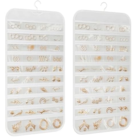 DonYeco 1 Pack Hanging Jewelry Organizer Cover