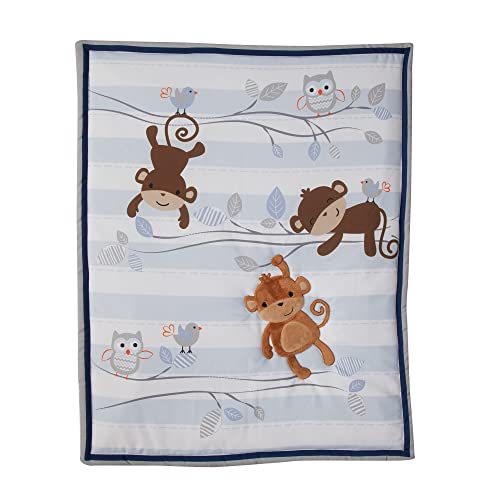 Bedtime Originals Mod Monkey 3 Piece Bedding Set #TOP6