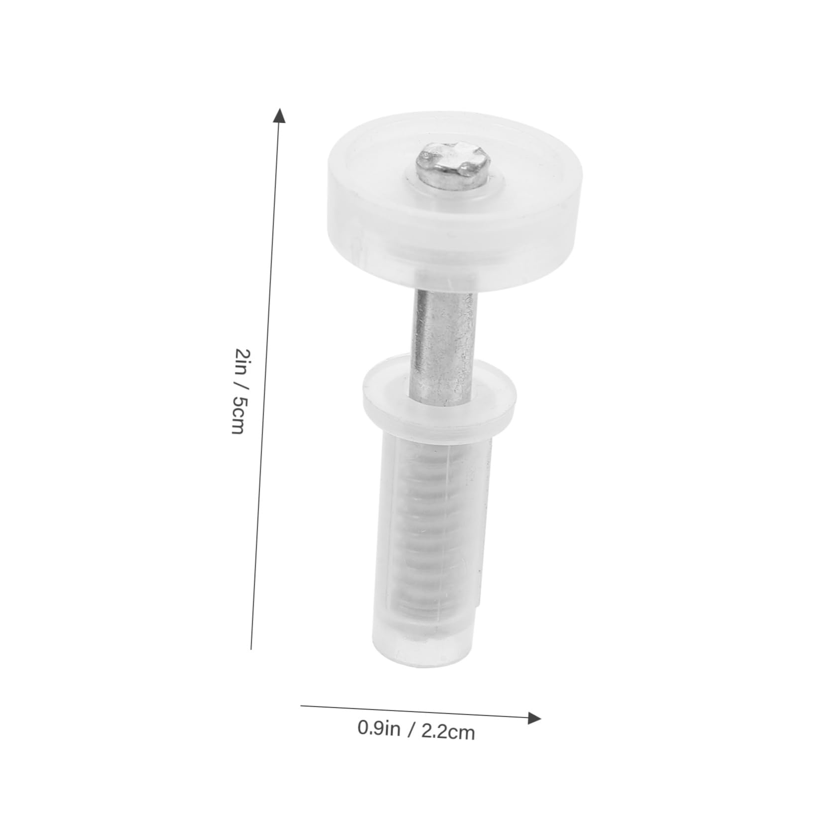 VILLCASE 4pcs Bifold Pivot Hinges for Sliding Doors Stainless Steel Hardware Easy Installation for Heavy Doors