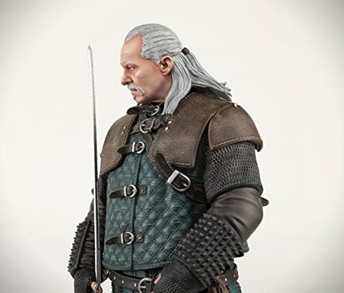 Dark Horse Comics Witcher 3 Wild Hunt Vesemir Figure #TOP7