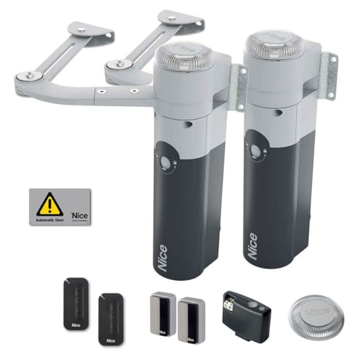Dieffematic Nice WALKY2024KCE Kit per CANCELLI A Battente A Due Ante Fino A 1,8 M