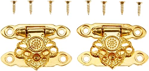 Hasp lock rétro en or pour sublimer vos boîtes à bijoux en bois