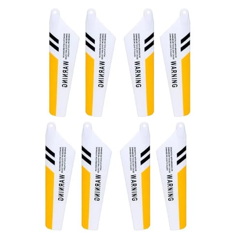 JIAFAN Propelller Blades 8pcs Yellow for Syma S107/ S107G RC
