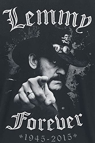 Motörhead Lemmy - Forever Uomo T-Shirt Nero XXL