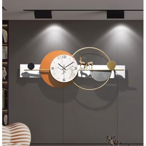 Horloge murale créative pour mur de salon et table à manger
