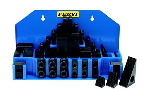 KIT STAFFE STAFFAGGIO CAVA 14 mm BLOCCAGGIO PEZZI SU FRESA Art. FERVI K001/14