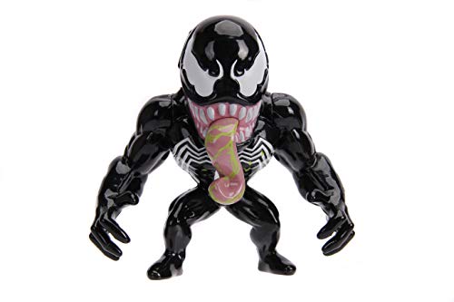 marvel metal statue - Jada Toys Marvel Spider-Man Venom Metals Die-Cast Collectible Toy Figure, 4