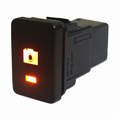 12V REVERSE CAMERA Push switch for Toyota Hilux 2015/Prado 150 Series 2010-2014