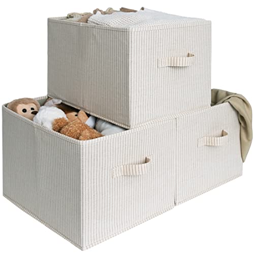 StorageWorks Large Storage Boxes for Wardrobe, Rectangular Storag...