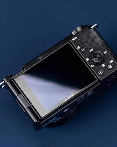 Sony Alpha A7 V A7R V A7 IV RX100 M7 M6 A7C2 A93 A7S3�p�X�N���[���v���e�N�^�[�A�J�����J�o�[�A0.3mm �d�x9H�����K���X�J�o�[ ���h�~ �w��h�~ �C�A�h�~ [2�p�b�N] (ZVE10/ZVE10L)