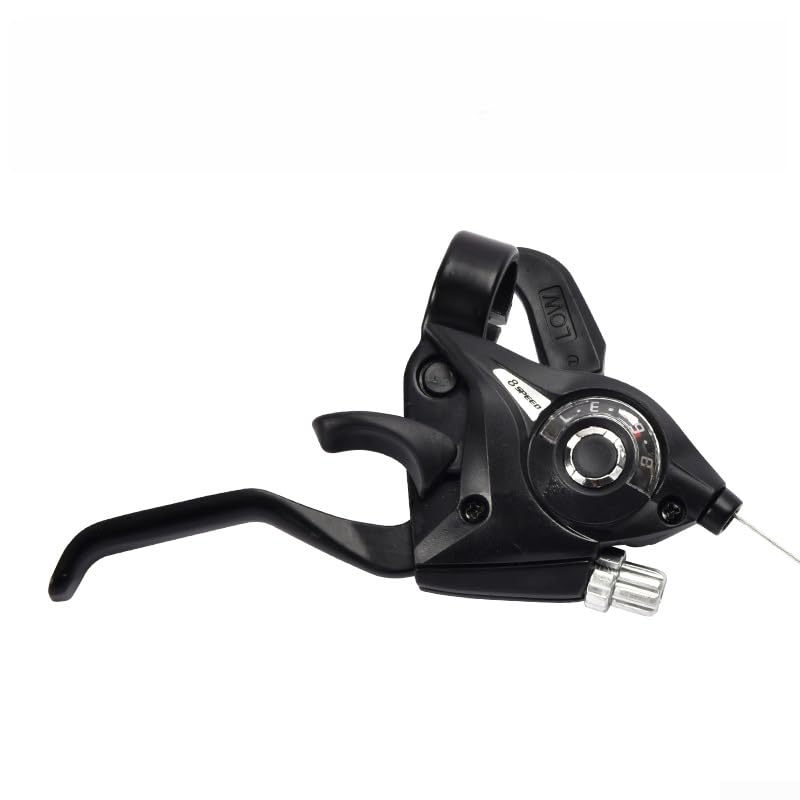 Aluminum Alloy Gear for shifters 21 Speed Black Finish Aluminum(24&8 speed right)