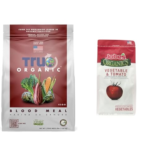 Fertilizante Granulado True Organic y Jobe's 7 lbs
